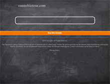 Tablet Screenshot of cannobiotour.com